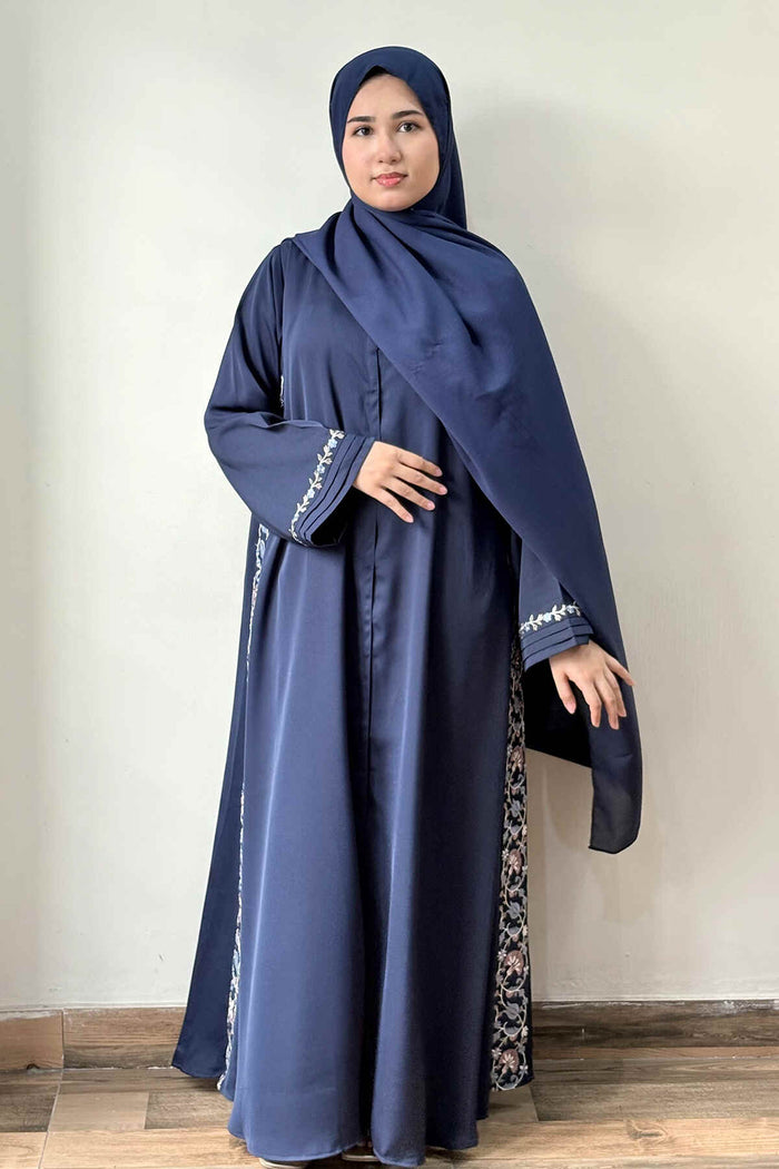 Deep Sapphire Abaya