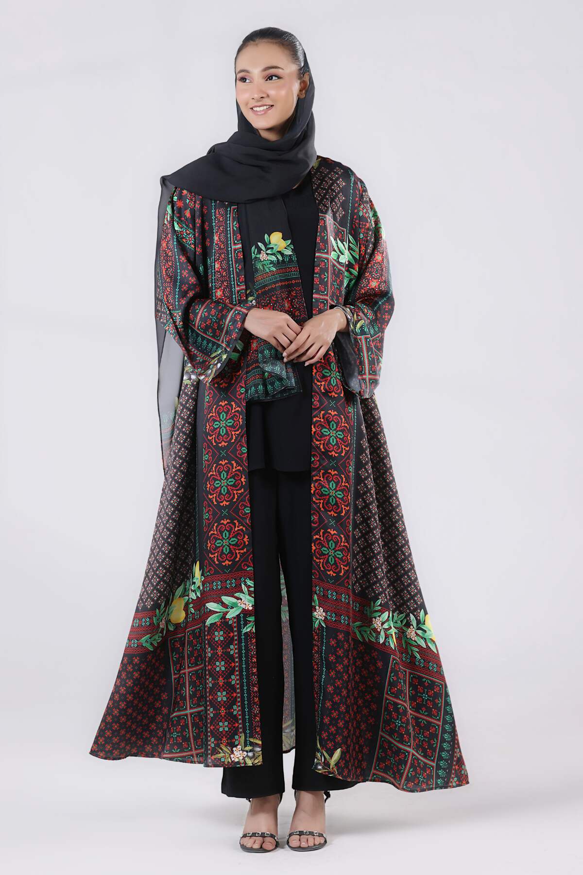 Miraas Black Kimono
